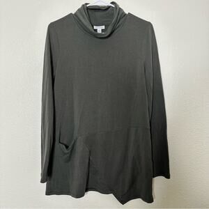 J. Jill Pure Jill Luxe Tenel Mock Neck Tunic Small